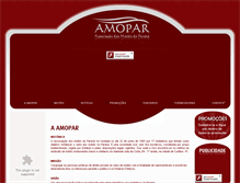 Tablet Screenshot of amopar.com.br